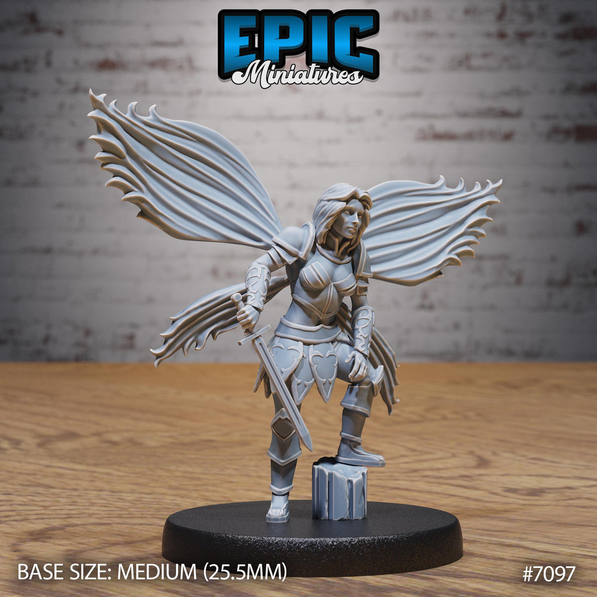 Fey Folk Option #7097 front DND miniature Natural Magic 16k resin