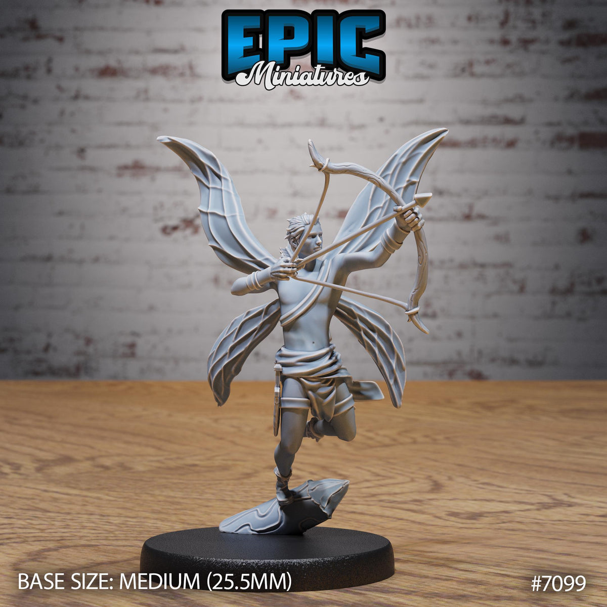 Fey Folk Option #7099 front DND miniature Natural Magic 16k resin