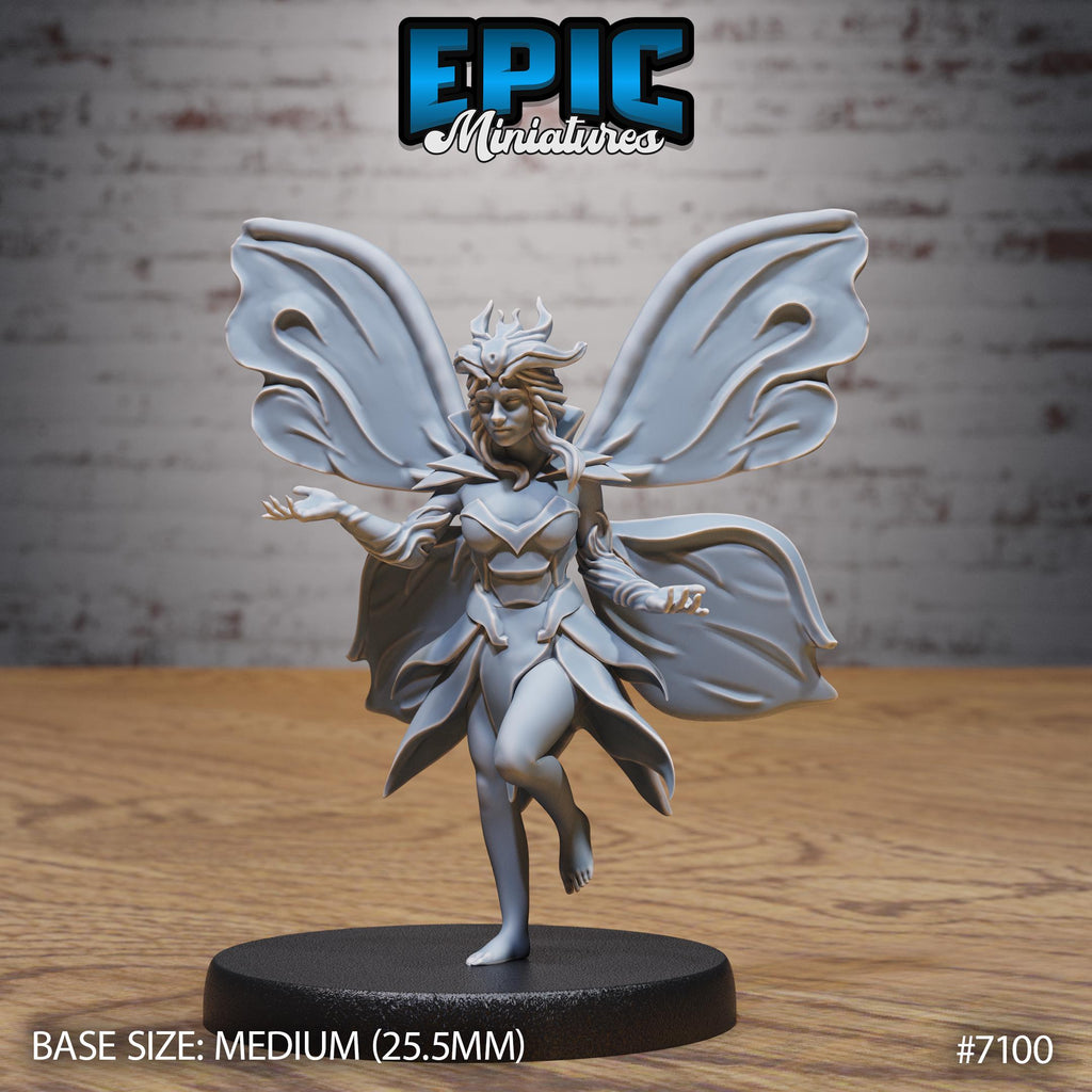 Fey Folk Option #7100 front DND miniature Natural Magic 16k resin
