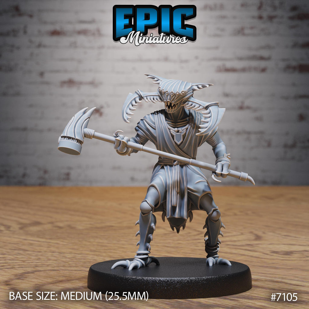 Pincer Insectoid Option #7105 front DND miniature Natural Magic 16k resin