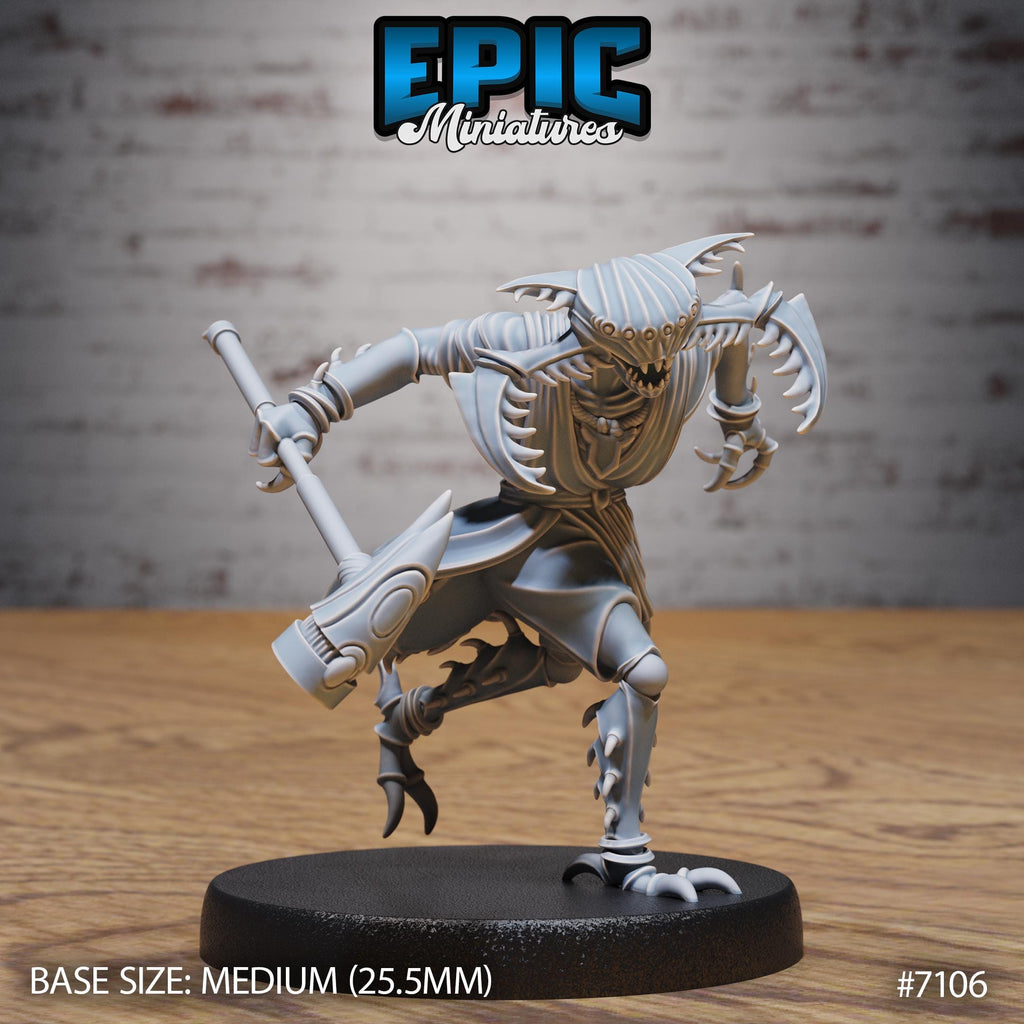 Pincer Insectoid Option #7106 front DND miniature Natural Magic 16k resin