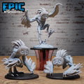 Owl Beast Set of 3 DND miniatures group photo Natural Magic