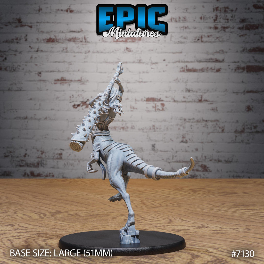Raptor Centaur Female Option #7130 back DND miniature Natural Magic 16k resin