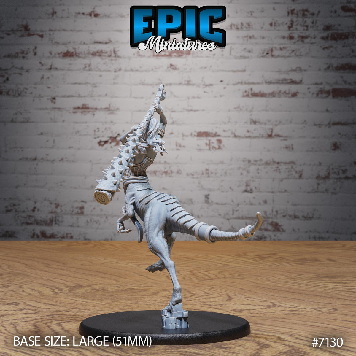 Raptor Centaur Female Option #7130 back DND miniature Natural Magic 16k resin