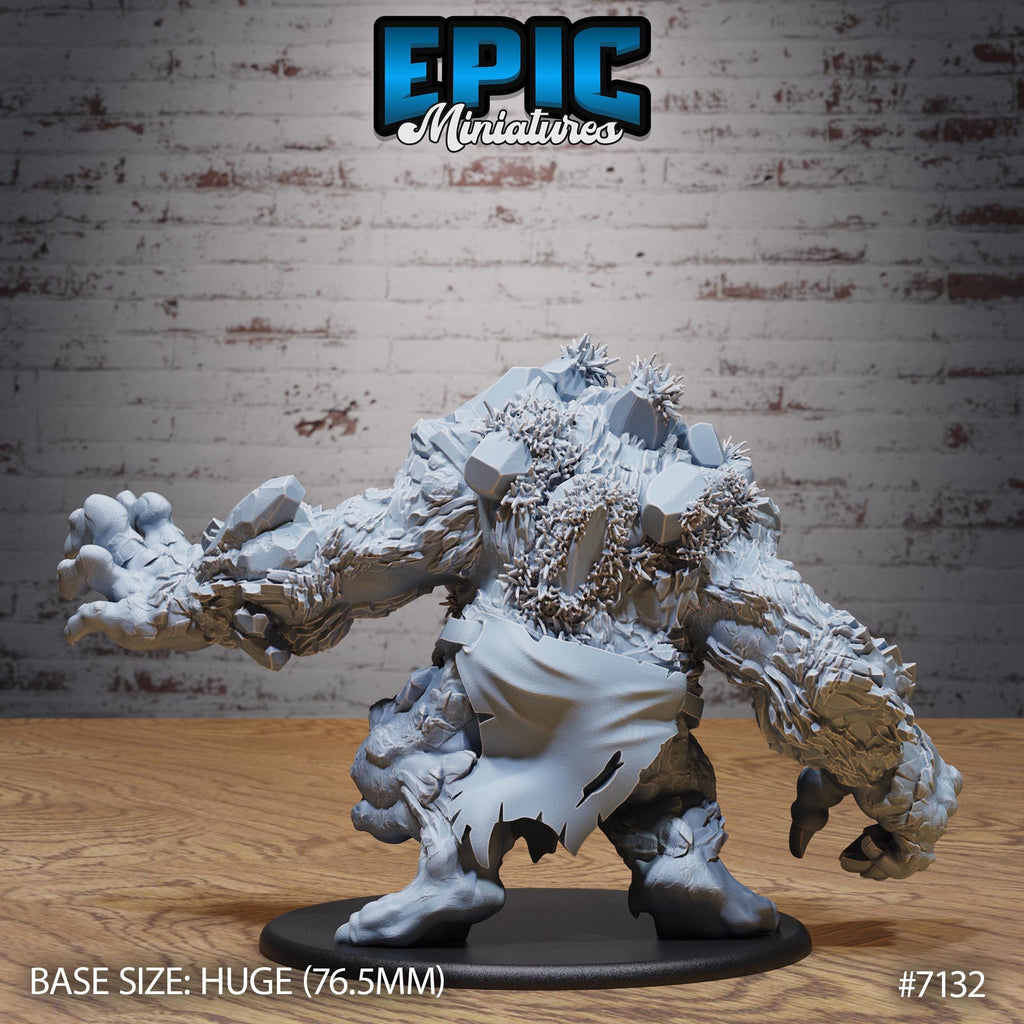 Nature Troll Option #7132 back DND miniature Natural Magic 16k resin