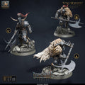 Doom Ravager Axe | group photo | DND miniatures Doomchained Rescale Miniatures