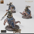 Goblin Buletteers King Run and Turn Crooked Crowns | Option: King Mount | front | DND miniature  Rescale Miniatures