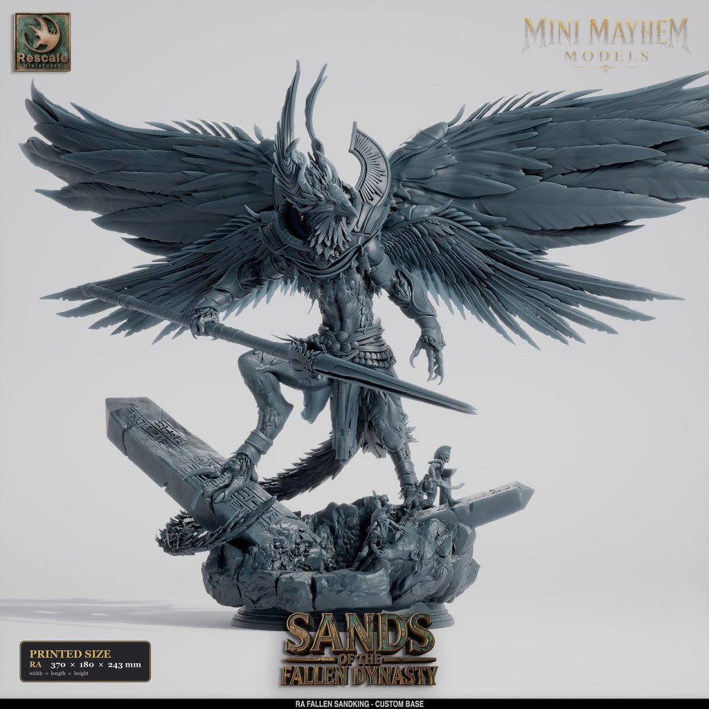 Ra Fallen Sandking Sands Dynasty DND miniature  Rescale Miniatures