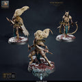 Aurora Sentinel Dual Blades | group photo | DND miniatures  Rescale Miniatures