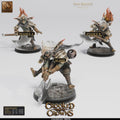 Crooked Blade Goblin Axe | group photo | DND miniatures  Rescale Miniatures