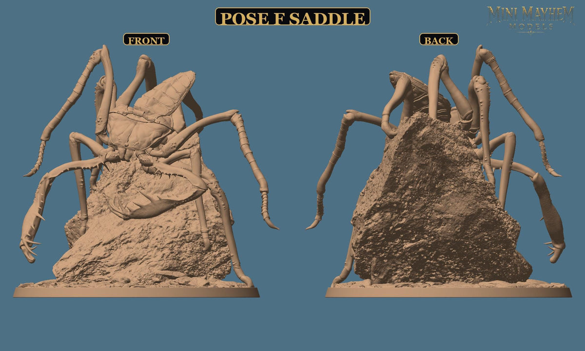 Hollowblade Crawlers Poses D E F Deepwood Hollow DND miniature  Rescale Miniatures