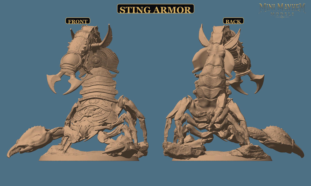 Amenti Legion Scorpion Scramble Turn Sting DND miniature  Rescale Miniatures