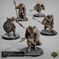 Unchained Immortal Spear Unchained Dynasty | group photo | DND miniatures  Rescale Miniatures