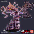 Horror Eel DND miniatures group photo Psionic Overlords