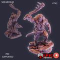 Batbear Option #743 front DND miniature Psionic Overlords 16k resin
