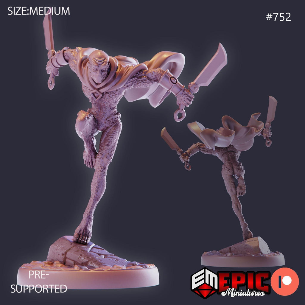 Greater Doppelganger Option #752 front DND miniature Psionic Overlords 16k resin