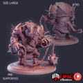 Pigserker Option #785 front DND miniature Norse Raiders 16k resin