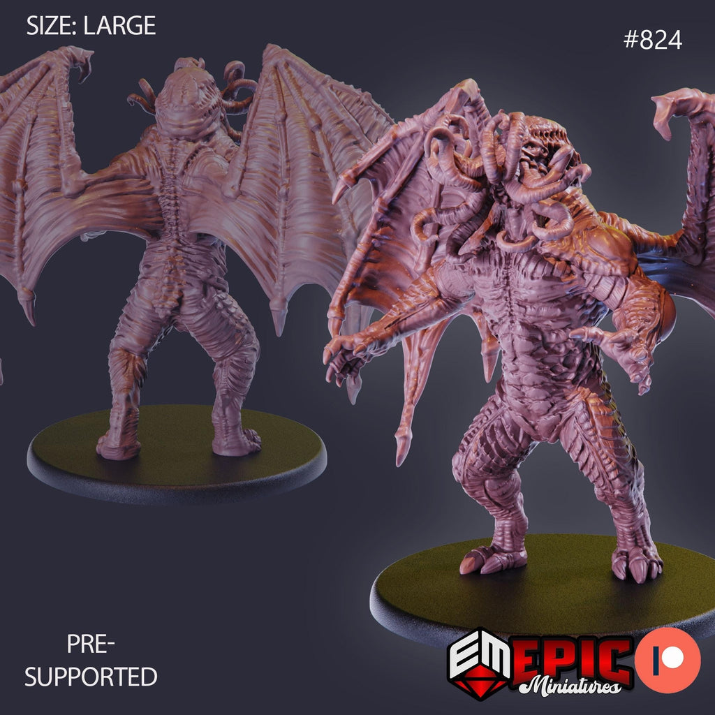 Star Spawn Option #824 front DND miniature Endless Nightmare 16k resin