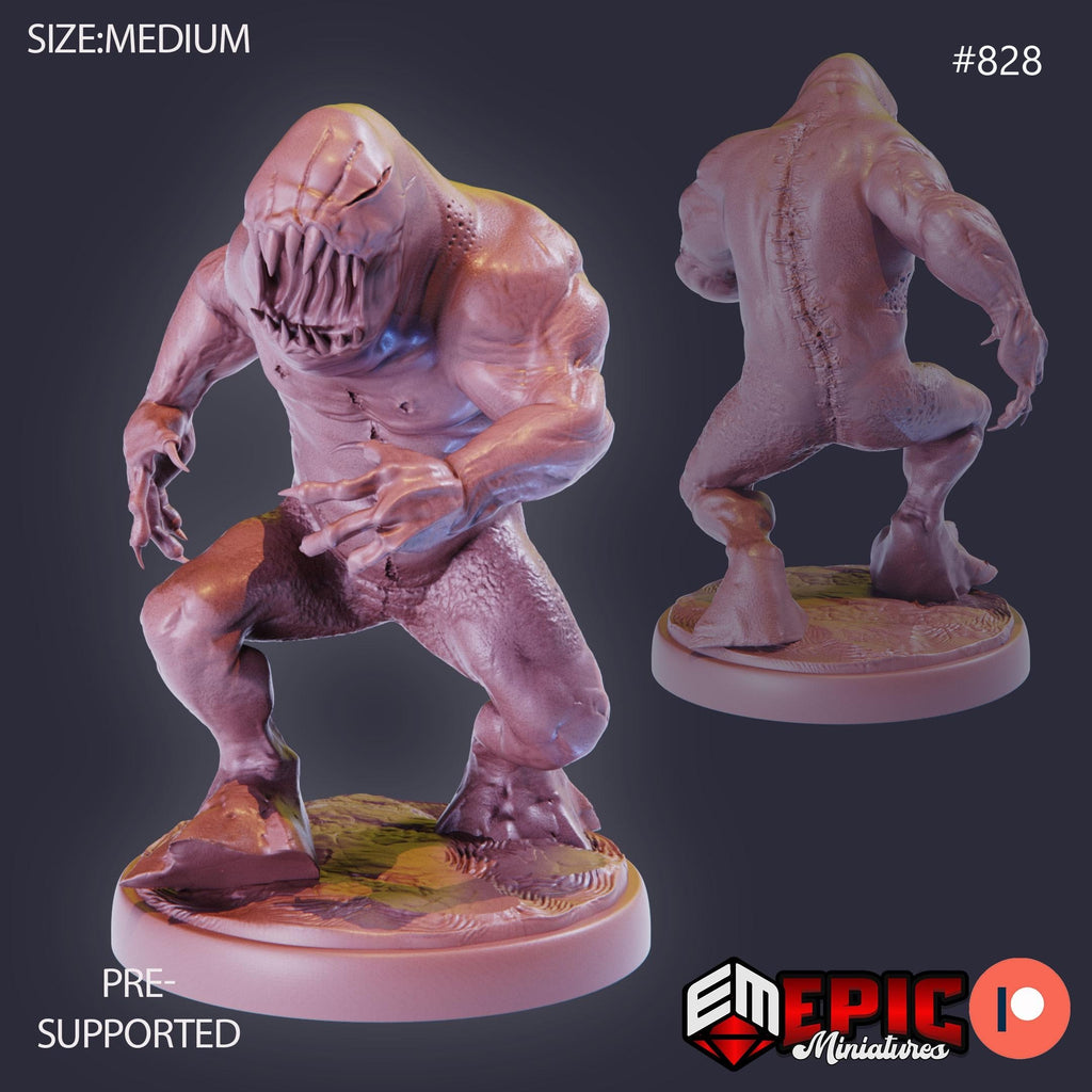 Dimensional Shambler Option #828 front DND miniature Endless Nightmare 16k resin