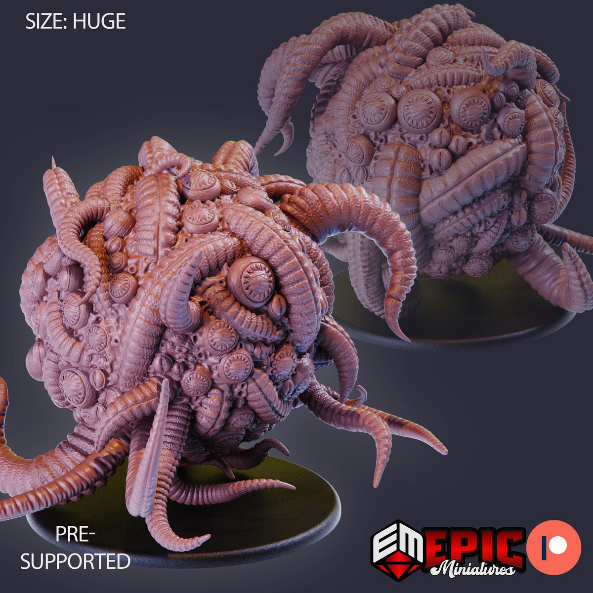 Yog Sothoth DND miniatures group photo Endless Nightmare