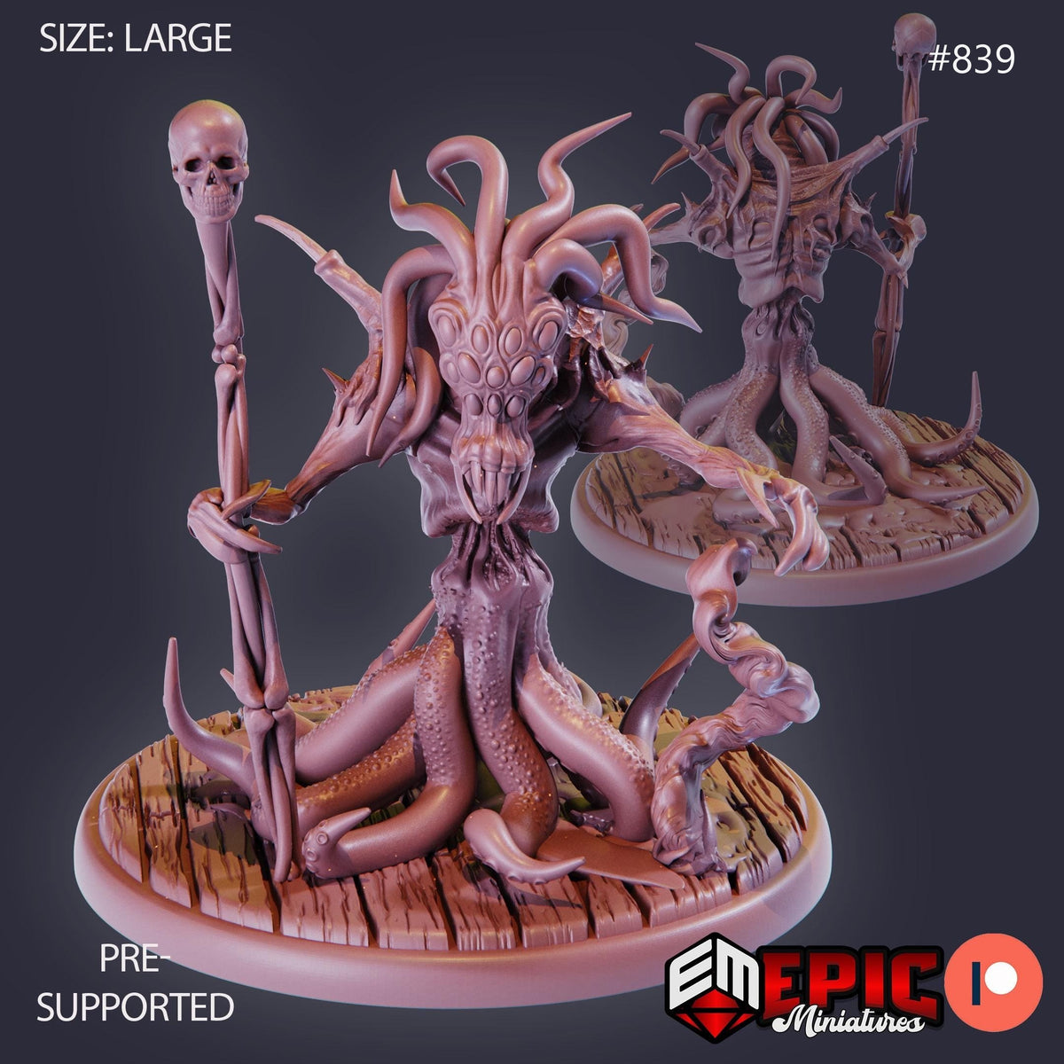 Nug Soth Option #839 front DND miniature Endless Nightmare 16k resin