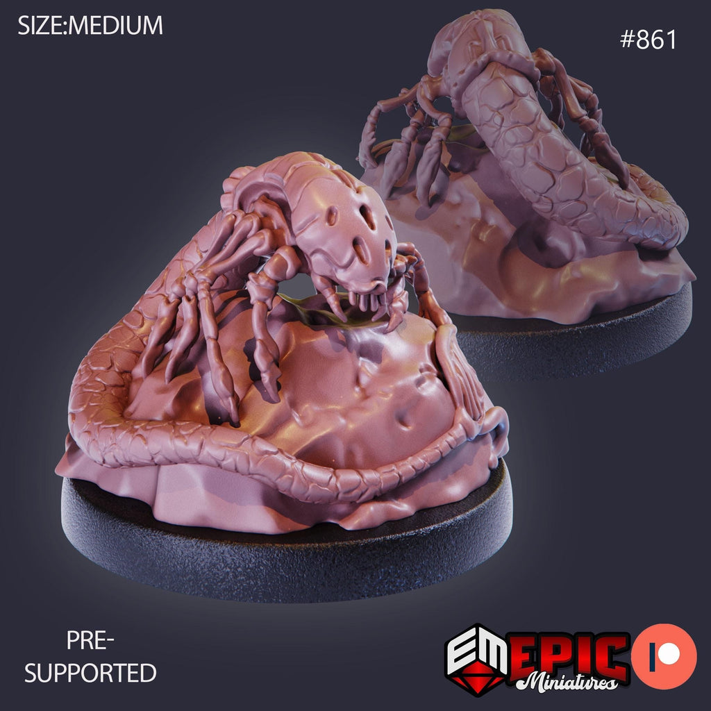 Face Jumper Option #861 front DND miniature Endless Nightmare 16k resin