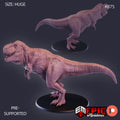 T Rex Option #875 front DND miniature Lost Paradise 16k resin