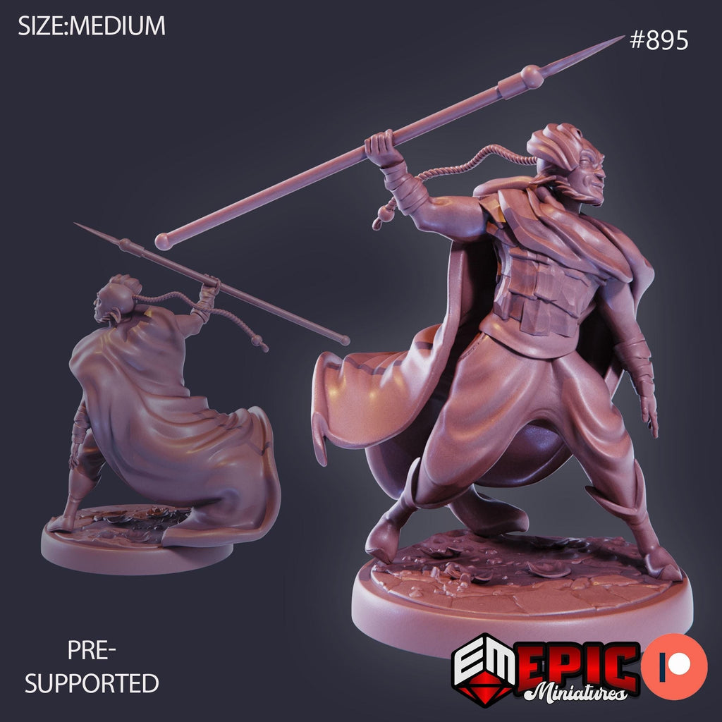 Fir Bholg Option #895 front DND miniature Lost Paradise 16k resin