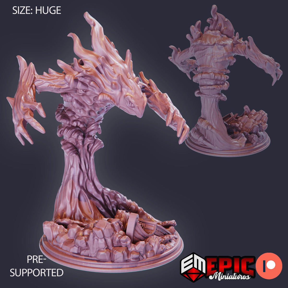 Water Elemental Prime DND miniatures group photo Lost Paradise