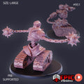 Assault Tank Option #951 front DND miniature Gear Town 16k resin