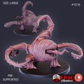 Otyugh Option #1016 front DND miniature Cannibal Jungle 16k resin