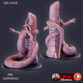 Pillar Snake DND miniatures group photo Savage Mountains
