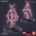 Goat Demon Option #1105 front DND miniature Hour of Demons 16k resin