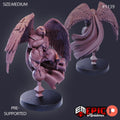 Bird Folk Falcon Option #1139 front DND miniature Sky Dominion 16k resin