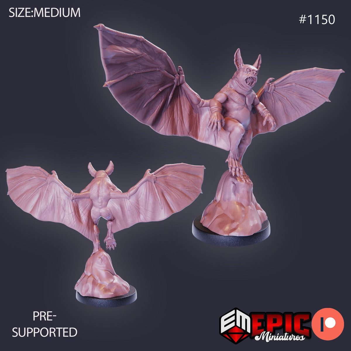 Homunculus Option #1150 front DND miniature Sky Dominion 16k resin