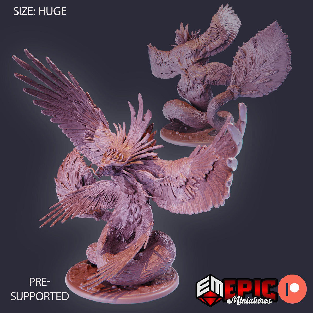 Parrot Storm God DND miniatures group photo Sky Dominion