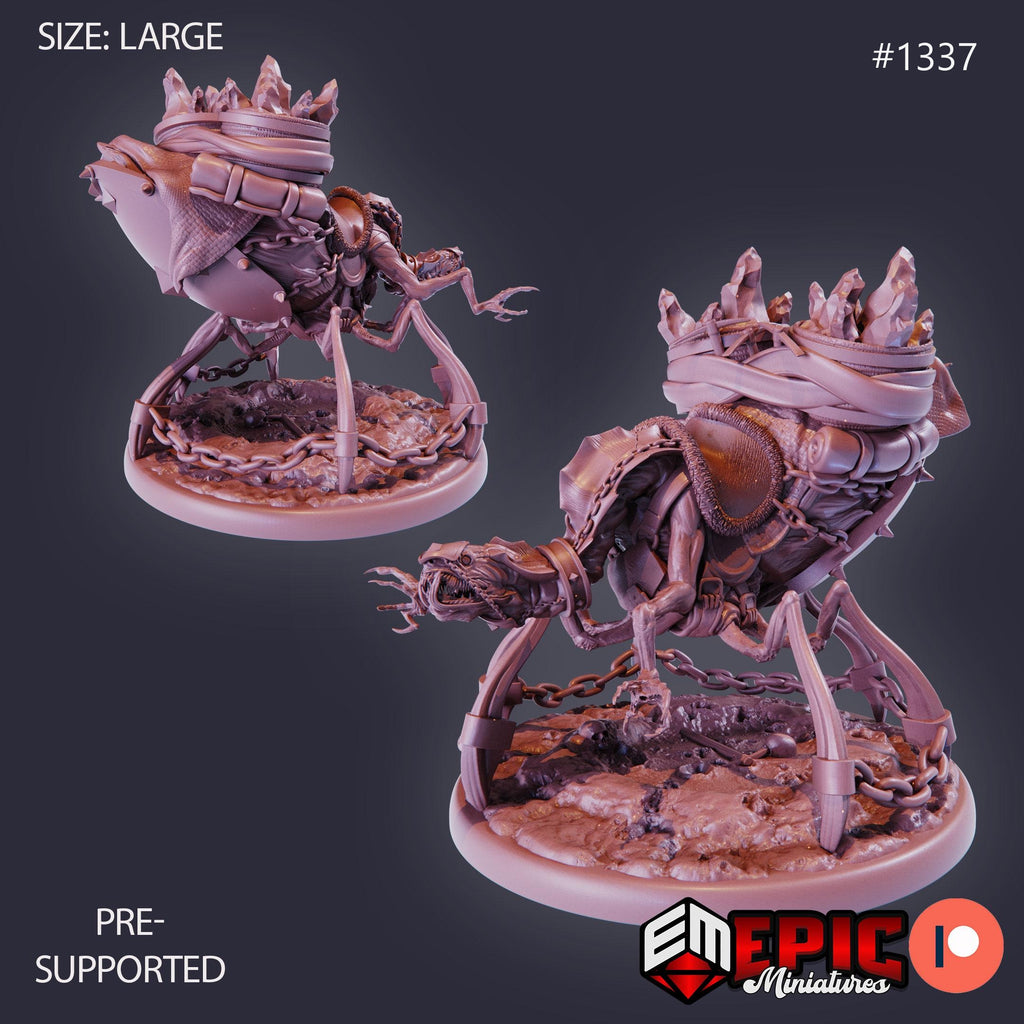 Neogi Option #1337 front DND miniature Sands of Destiny 16k resin