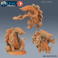 Island Turtle Folk Set of 3 DND miniatures group photo Aquatic Journey