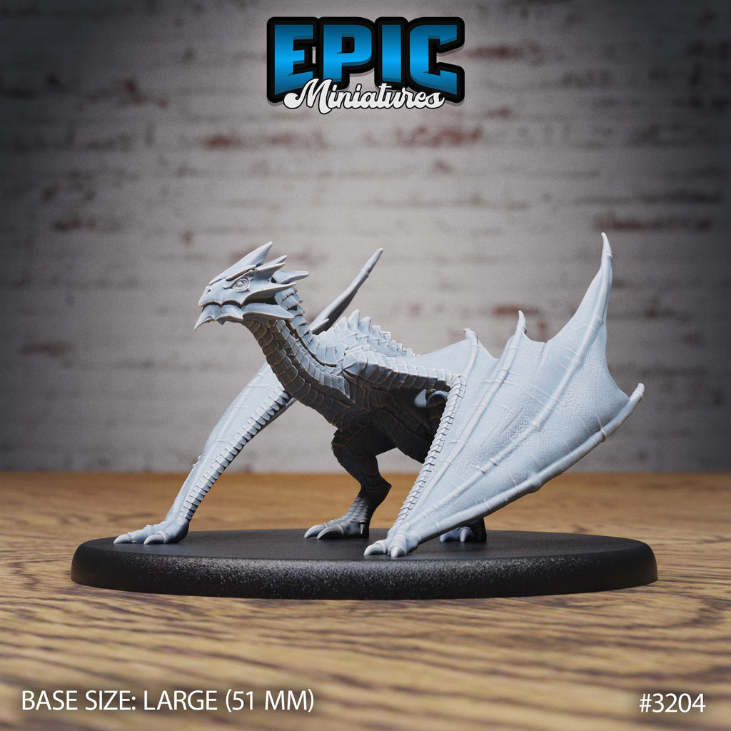 Wyvern Classic Option #3204 back DND miniature Dragons Reign 16k resin