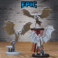 Winged Glider Pilot Levi Set of 3 DND miniatures group photo Steam Inventions