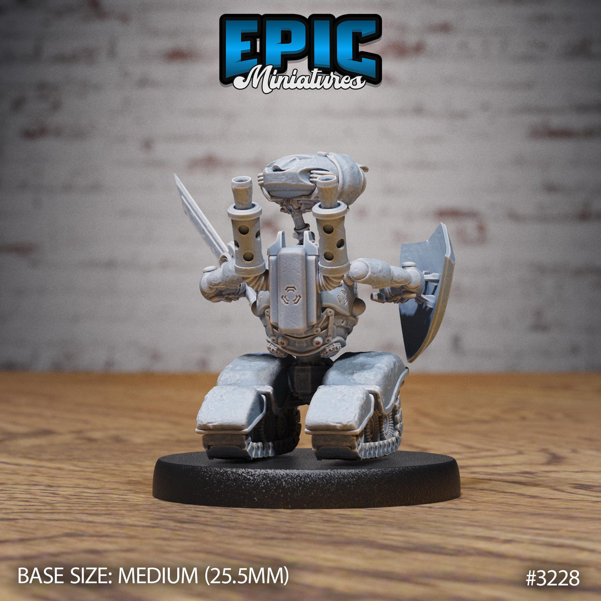 Trash Burner Automaton Option #3228 back DND miniature Steam Inventions 16k resin