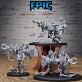 Artificer Flynn Set of 3 DND miniatures group photo Steam Inventions
