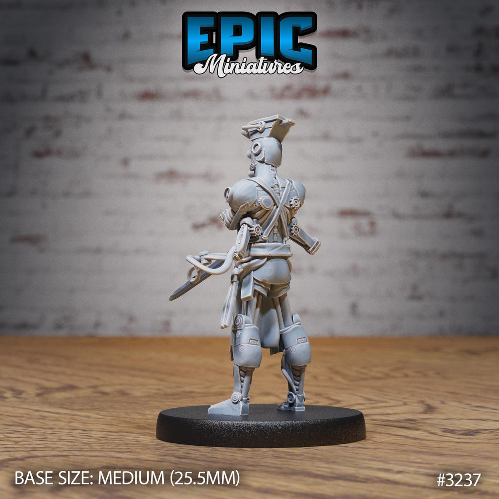 Construct Blacksmith Option #3237 back DND miniature Steam Inventions 16k resin