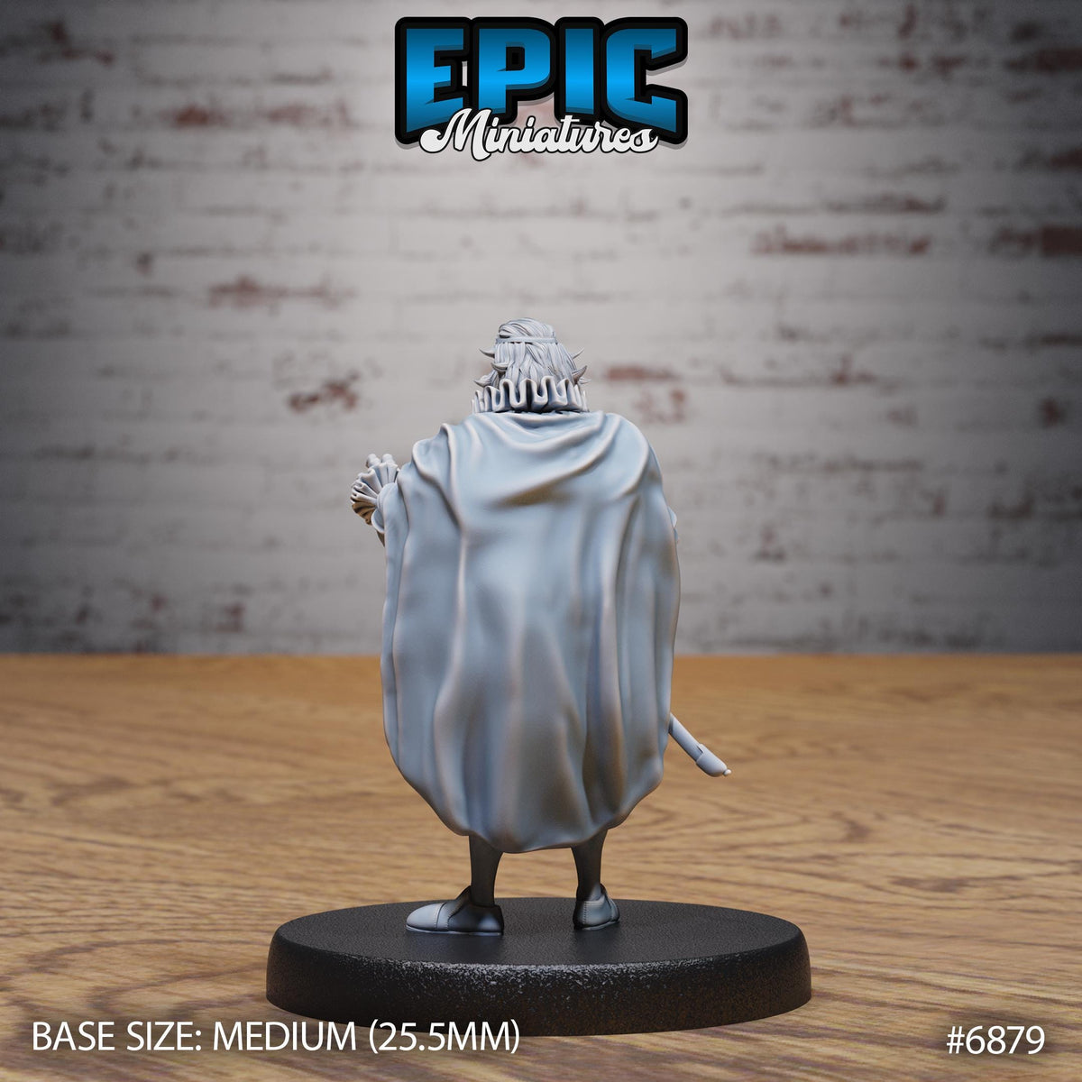 Corrupt King Option #6879 back DND miniature Knights Honor 16k resin