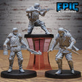 Crossbow Guard Set of 3 DND miniatures group photo Knights Honor