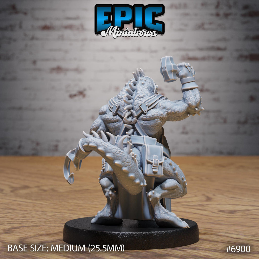 Kobold Blacksmith Option #6900 back DND miniature Knights Honor 16k resin