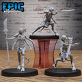 Plane Traveler Set of 3 DND miniatures group photo Astral Wars