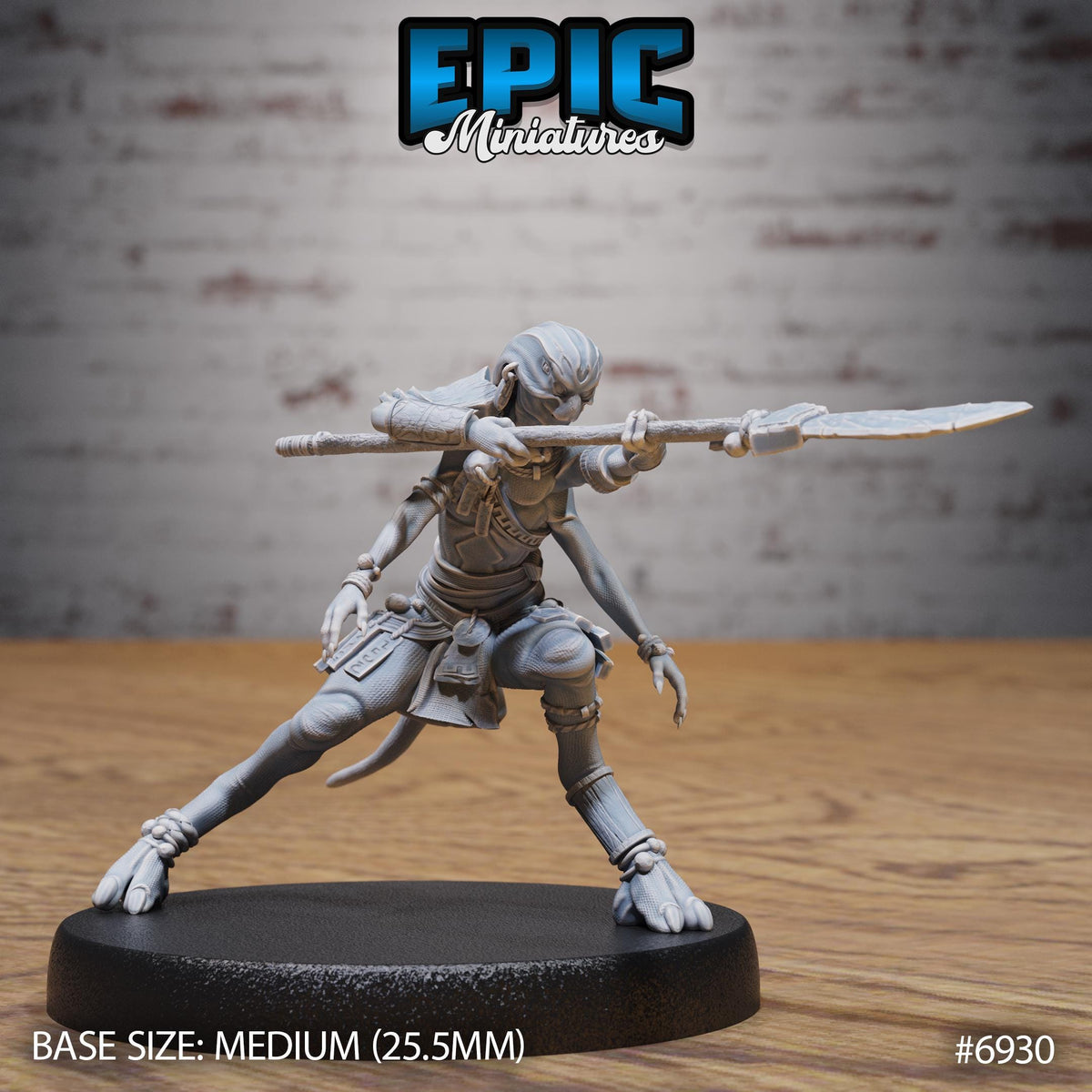 Plane Traveler Option #6930 front DND miniature Astral Wars 16k resin
