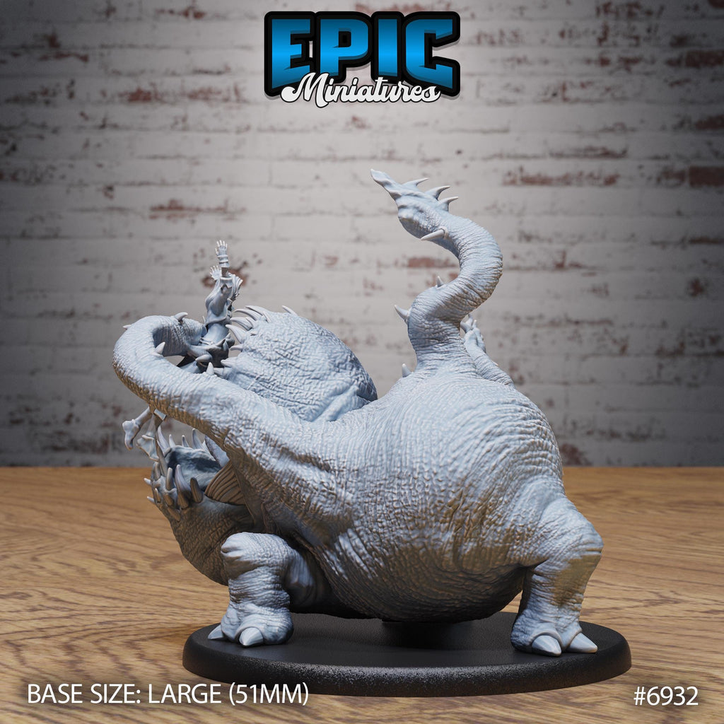 Otyugh Classic Option #6932 back DND miniature Astral Wars 16k resin