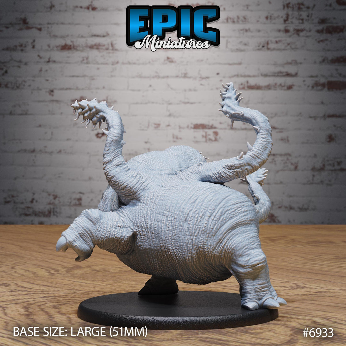 Otyugh Classic Option #6933 back DND miniature Astral Wars 16k resin